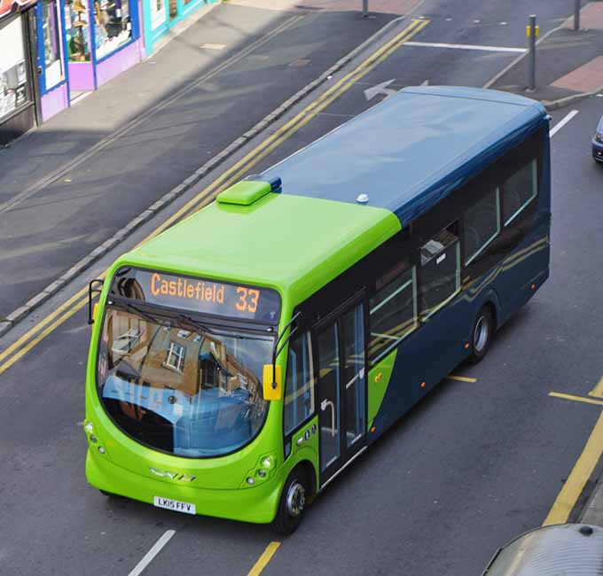 Arriva Shires Wright Streetlite WF 2527